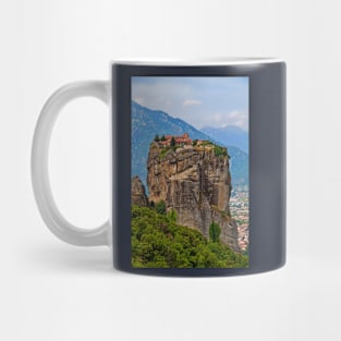 Greece. Meteora. The Monastery of the Holy Trinity. Mug